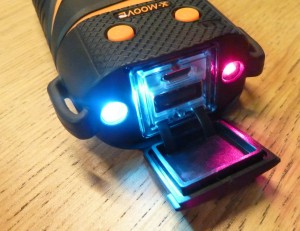 laser et lampe torche batterie x-moove